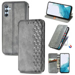 Custodia magnetica in pelle con slot per schede per Samsung Galaxy S25 5G