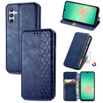Custodia magnetica in pelle con slot per schede per Samsung Galaxy S25 5G