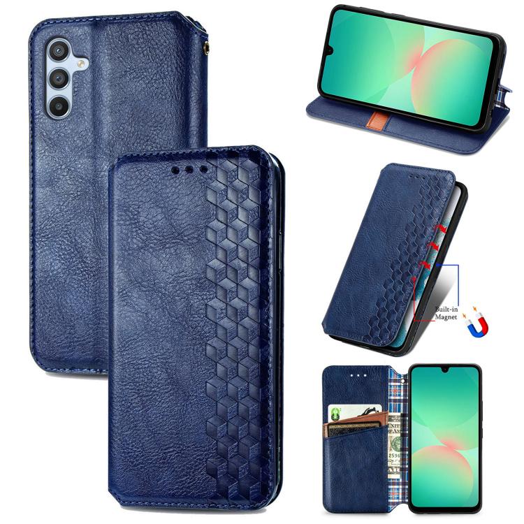 Custodia magnetica in pelle con slot per schede per Samsung Galaxy S25 5G