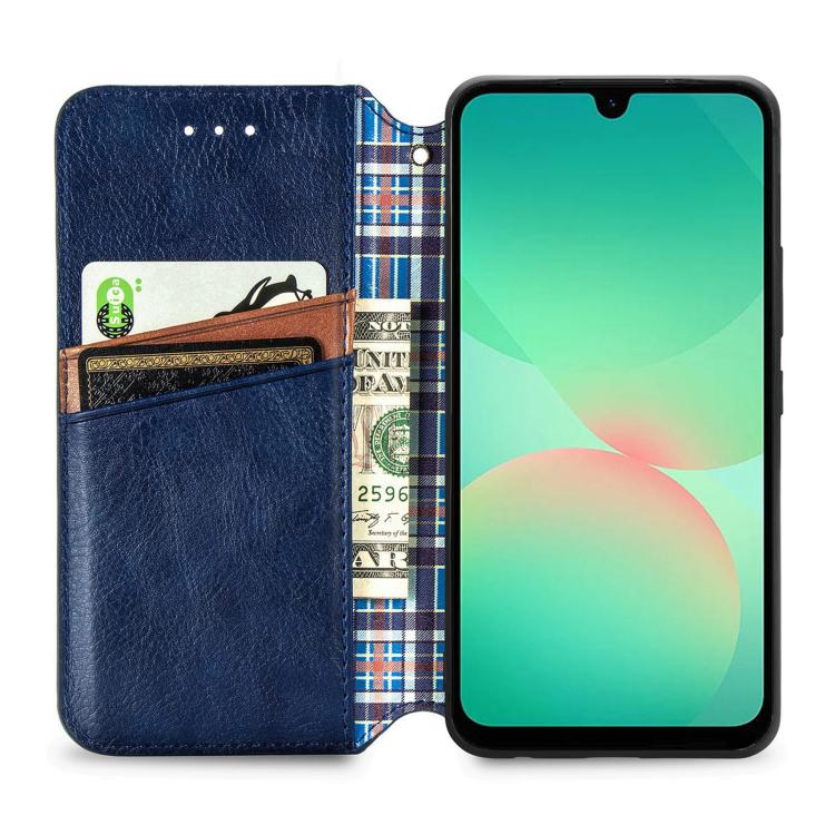 Custodia magnetica in pelle con slot per schede per Samsung Galaxy S25 5G