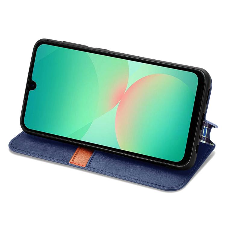 Custodia magnetica in pelle con slot per schede per Samsung Galaxy S25 5G