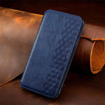 Custodia magnetica in pelle con slot per schede per Samsung Galaxy S25 5G