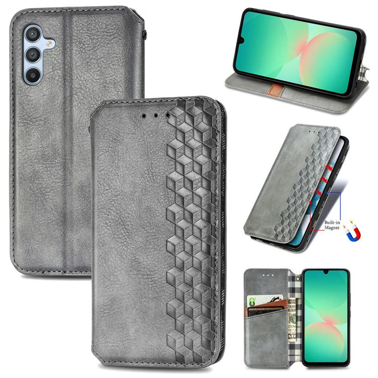 Custodia magnetica in pelle con slot per schede per Samsung Galaxy S25 5G