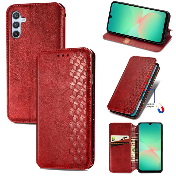 Custodia magnetica in pelle con slot per schede per Samsung Galaxy S25 5G
