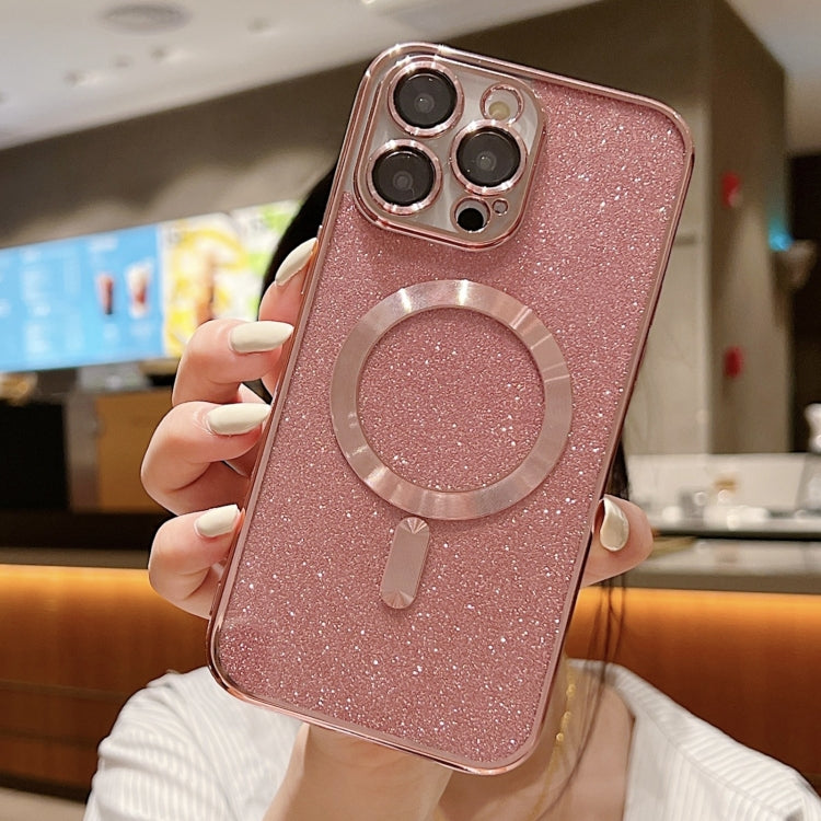 Custodia per telefono in TPU galvanico MagSafe Glitter, For iPhone 14 Pro, For iPhone 14 Pro Max, For iPhone SE 2022 / 7 / 8