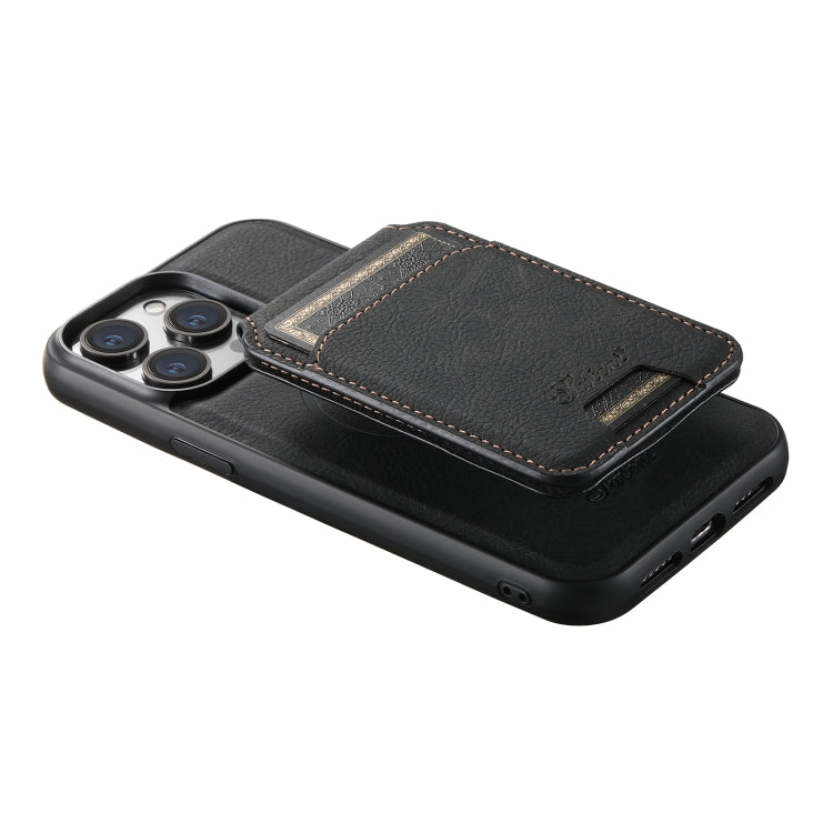 Custodia per telefono posteriore staccabile a portafoglio Suteni H16 Litchi Texture, For iPhone 15, For iPhone 14 Plus, For iPhone 14, For iPhone 14 Pro, For iPhone 14 Pro Max, For iPhone 13 Pro Max