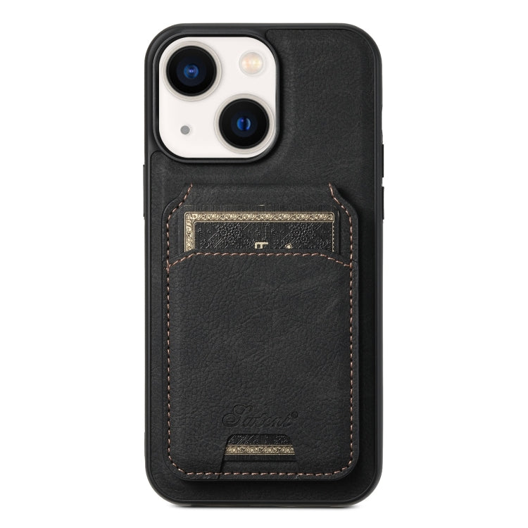 Custodia per telefono posteriore staccabile a portafoglio Suteni H16 Litchi Texture, For iPhone 15, For iPhone 14 Plus, For iPhone 14, For iPhone 14 Pro, For iPhone 14 Pro Max, For iPhone 13 Pro Max