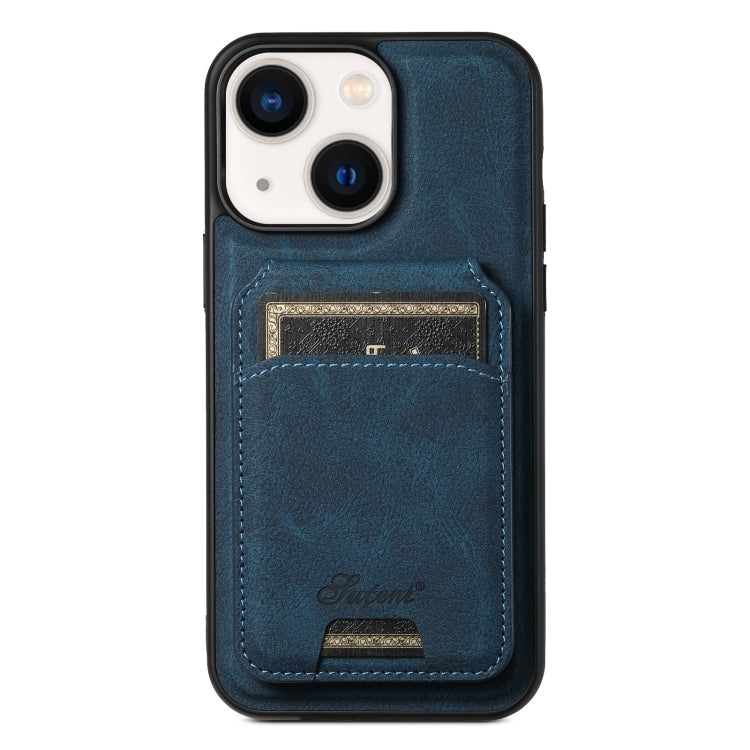 Custodia per telefono posteriore staccabile a portafoglio Suteni H16 Litchi Texture, For iPhone 15, For iPhone 14 Plus, For iPhone 14, For iPhone 14 Pro, For iPhone 14 Pro Max, For iPhone 13 Pro Max