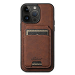 Custodia per telefono posteriore staccabile a portafoglio Suteni H16 Litchi Texture, For iPhone 15, For iPhone 14 Plus, For iPhone 14, For iPhone 14 Pro, For iPhone 14 Pro Max, For iPhone 13 Pro Max