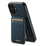 Custodia per telefono posteriore staccabile a portafoglio Suteni H16 Litchi Texture, For iPhone 16 Pro, For iPhone 16 Plus, For iPhone 16, For iPhone 15 Pro Max, For iPhone 15 Pro, For iPhone 15 Plus