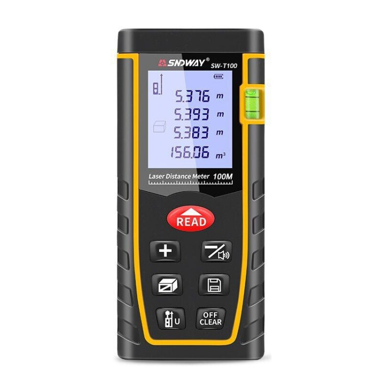 Telemetro laser portatile SNDWAY SW-T100, precisione ±2 mm