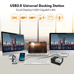 Dock USB 3.0 con doppio display e Gigabit Ethernet