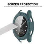 ENKAY Hat-Prince PC a copertura totale + cassa per orologio integrata con pellicola in vetro temperato, For Xiaomi Watch S3