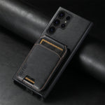 Custodia portafoglio in pelle con supporto per Samsung Galaxy S22