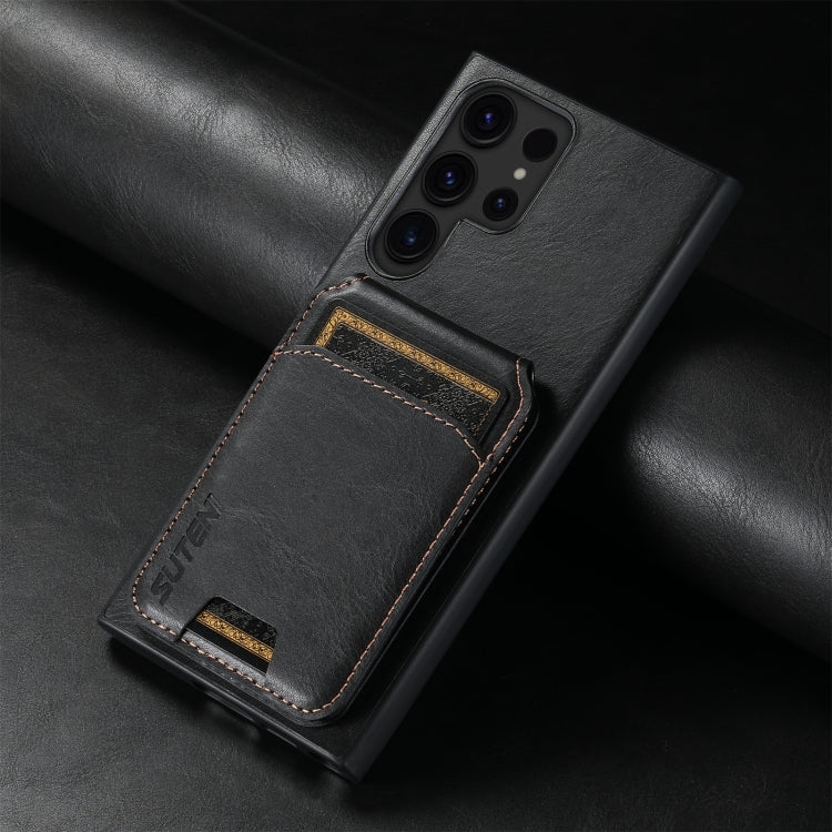 Custodia portafoglio in pelle con supporto per Samsung Galaxy S22
