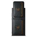 Custodia portafoglio in pelle con supporto per Samsung Galaxy S22