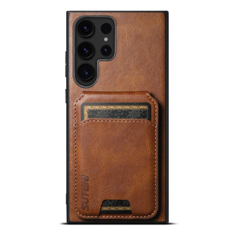 Custodia portafoglio in pelle con supporto per Samsung Galaxy S26