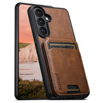 Custodia portafoglio in pelle con supporto per Samsung Galaxy S26