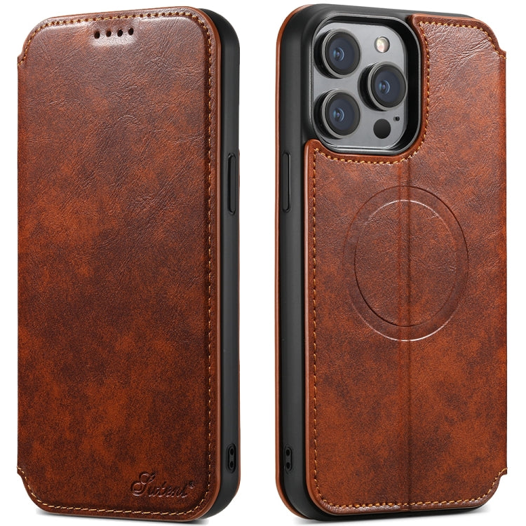 Custodia magnetica in pelle per iPhone 15-17
