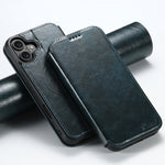 Custodia magnetica in pelle per iPhone 15-17