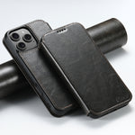 Custodia magnetica in pelle per iPhone 15-17