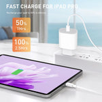 Caricatore USB-C PD 35W con cavo Type-C 1m, presa UK