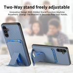 Custodia portafoglio in fibra di carbonio per Samsung Galaxy A22