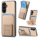 Custodia portafoglio in fibra di carbonio per Samsung Galaxy A57