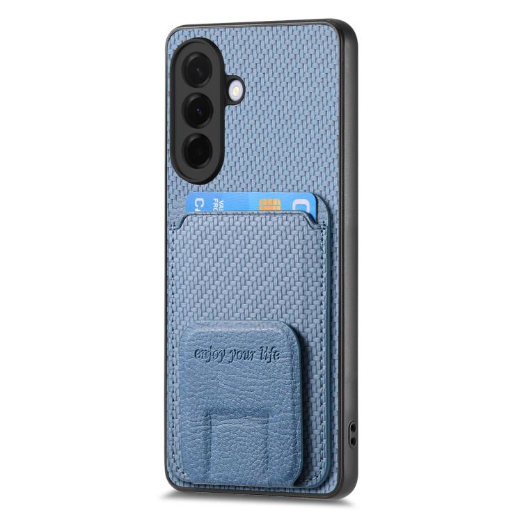 Custodia portafoglio in fibra di carbonio per Samsung Galaxy A57