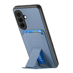 Custodia portafoglio in fibra di carbonio per Samsung Galaxy A57