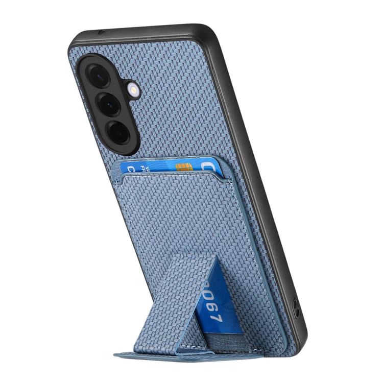 Custodia portafoglio in fibra di carbonio per Samsung Galaxy A57