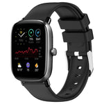 Cinturino per orologio in silicone tinta unita liscio da 20 mm, For Amazfit GTS 3, For Amazfit GTS 2 Mini