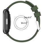 Cinturino per orologio in silicone tinta unita liscio da 20 mm, For Amazfit GTS 3, For Amazfit GTS 2 Mini