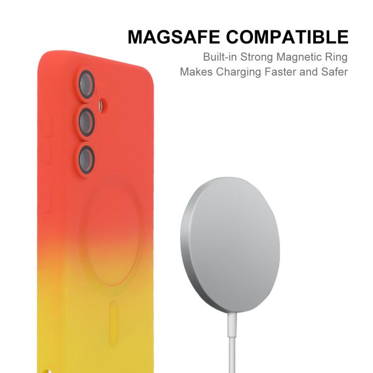 Custodia silicone ENKAY MagSafe per Samsung Galaxy A57 5G