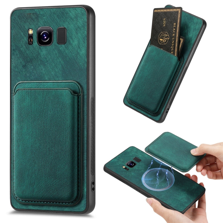 Custodia magnetica in pelle per Samsung Galaxy Note9