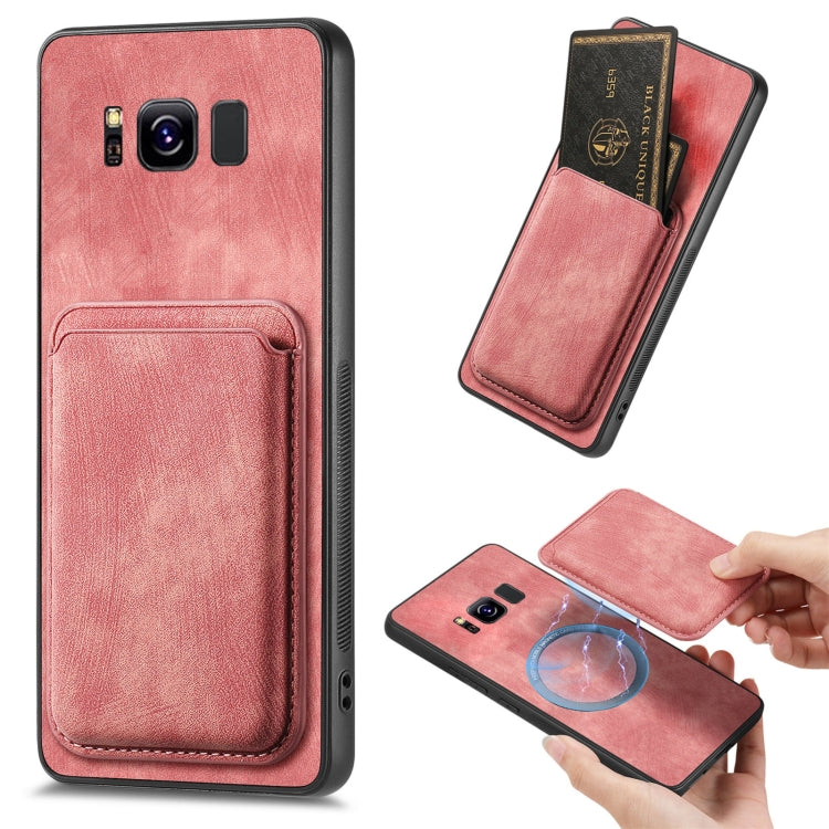 Custodia magnetica in pelle per Samsung Galaxy Note9