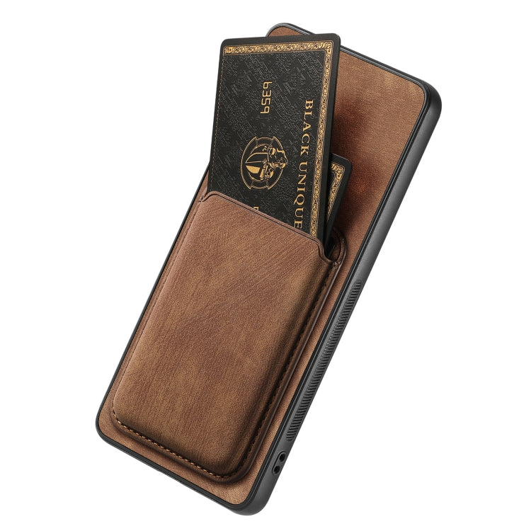 Custodia magnetica in pelle con porta carte per Samsung Galaxy