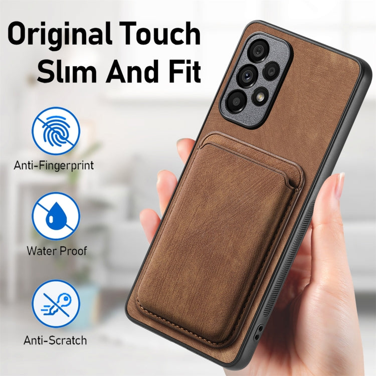 Custodia magnetica in pelle con porta carte per Samsung Galaxy