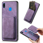 Custodia magnetica in pelle con porta carte per Samsung Galaxy