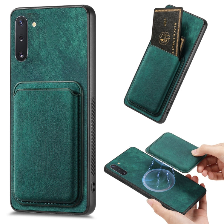 Custodia magnetica in pelle con porta carte per Samsung Galaxy