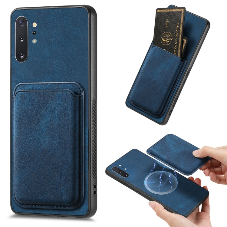 Custodia magnetica in pelle con porta carte per Samsung Galaxy