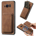 Custodia magnetica in pelle con porta carte per Samsung Galaxy