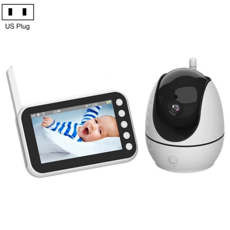 Baby monitor video 4,5" ABM200 con temperatura e interfono