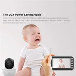 Baby monitor video 4,5" ABM200 con temperatura e interfono