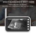 Baby monitor video 4,5" ABM200 con temperatura e interfono
