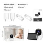 Baby monitor video 4,5" ABM200 con temperatura e interfono