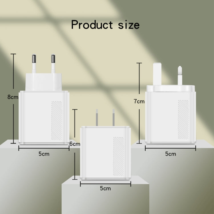 Caricabatterie USB PD 25W QC5.0 con presa europea