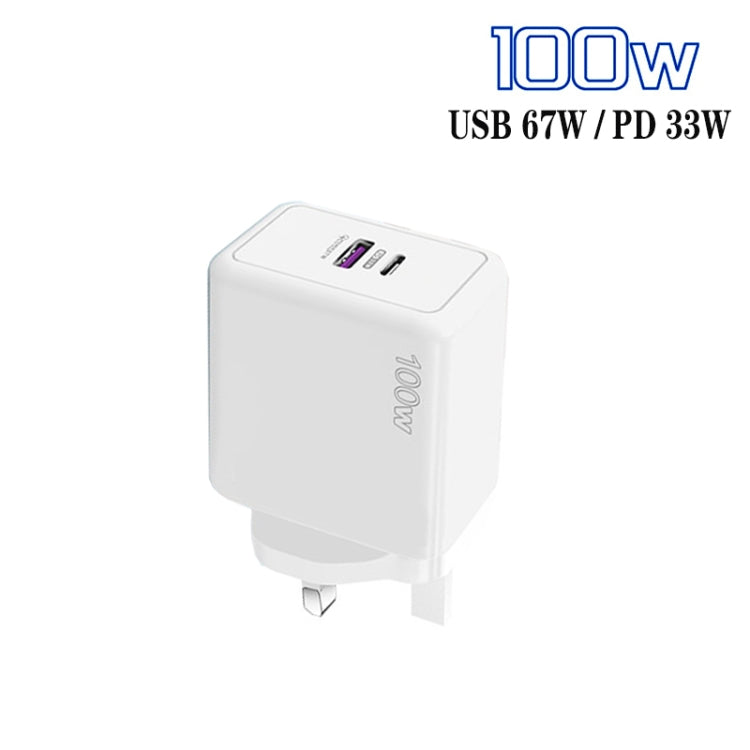 Caricatore USB 67W con Power Delivery 33W ricarica veloce UK Plug