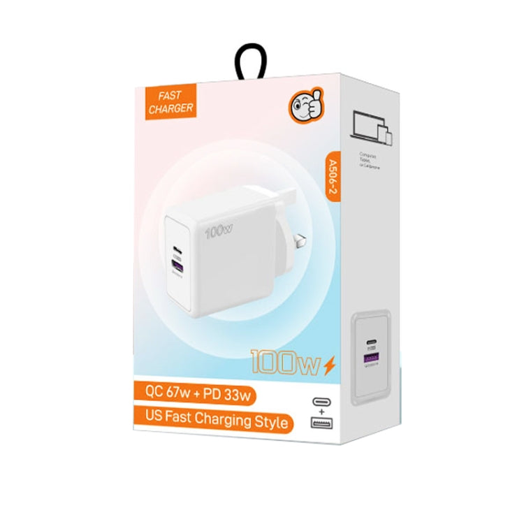 Caricatore USB 67W con Power Delivery 33W ricarica veloce UK Plug