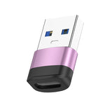 Adattatore OTG USB 3.0 maschio a USB-C femmina 5 Gbps